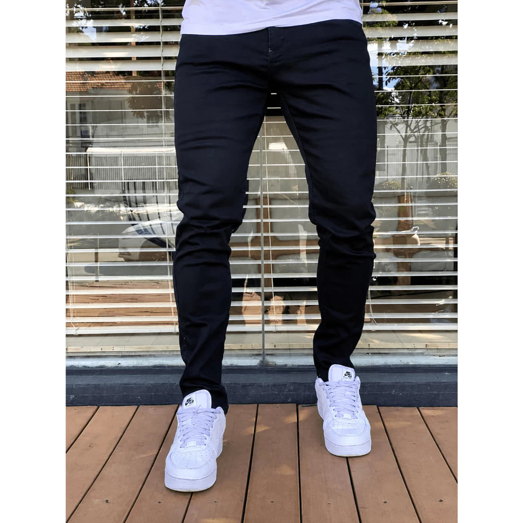 Kit 3 Calças Jeans Masculinas Slim Premium com Elastano