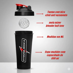 Coqueteleira IntegralMédica 600ml