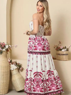 Vestido Longo Tomara que Caia