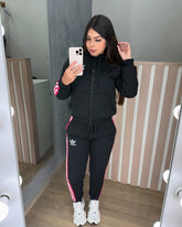 Conjunto Moletom Adidas Bordado