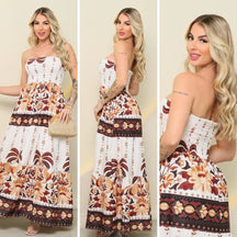 Vestido Longo Tomara que Caia