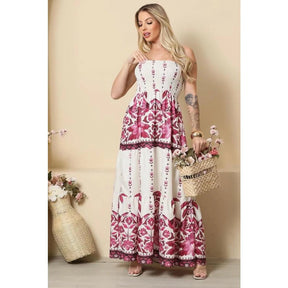 Vestido Longo Tomara que Caia